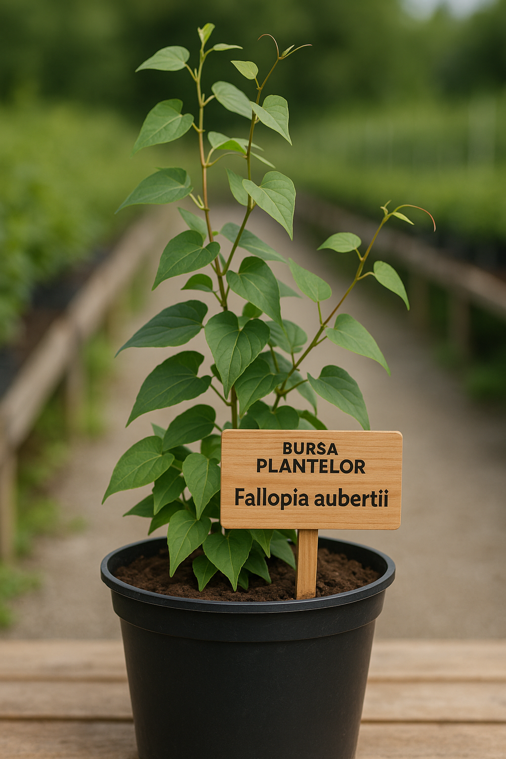 Fallopia aubertii – Vrăjitoare de perete